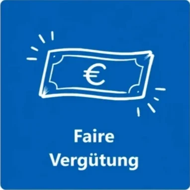 Symbol Faire Vergütung